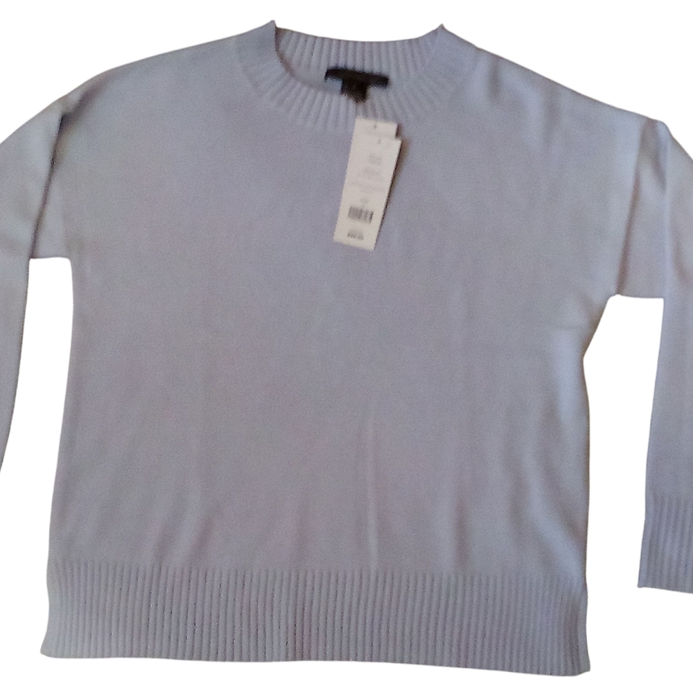French Connection - Lilac Pull-Over Sweater, Size Small, Slits On Both Sides,... - Picture 3 of 10